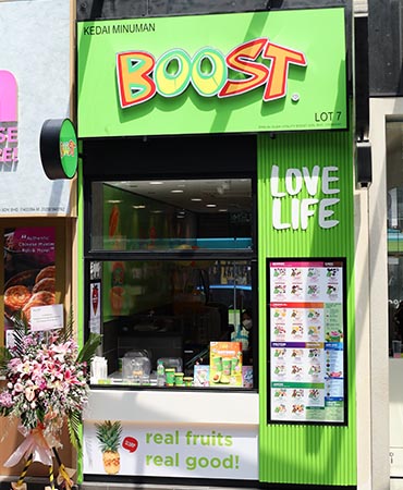 Boost Juice at ANSA WALK Kuala Lumpur