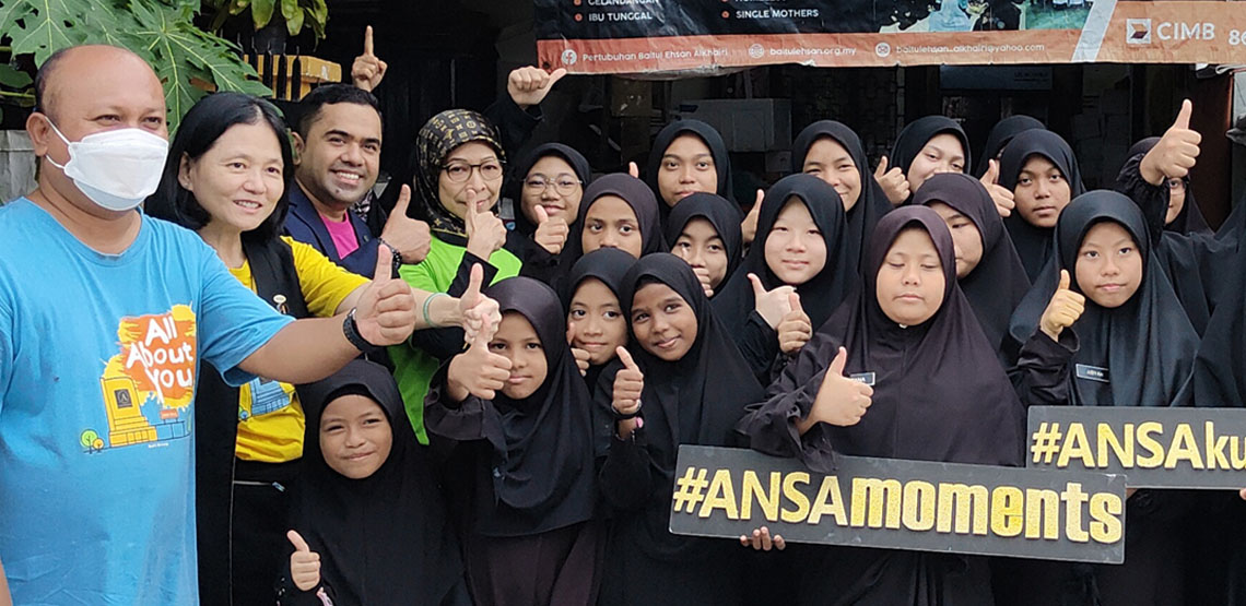 ANSA Hotel Kuala Lumpur Spend Time of Giving Back to the Community at Rumah Kebajikan Baitul Ehsan Al Khairi