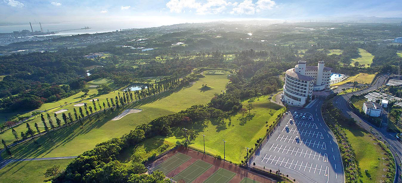 Luxury hotel resort in Okinawa Japan